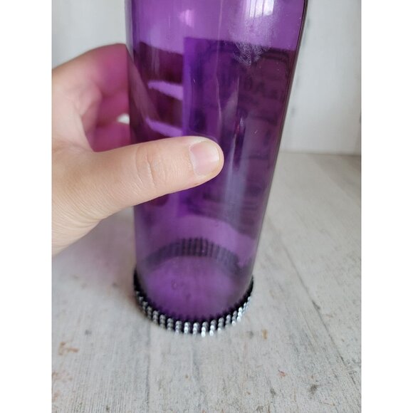 Magpies apothecary purple glass Halloween prop home decor - Picture 6 of 7